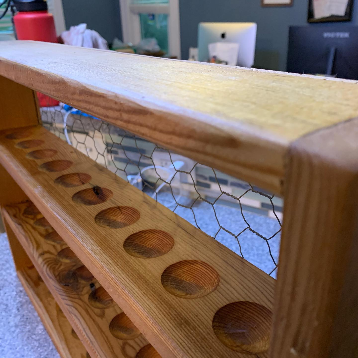 Farmhouse Egg Tray — Rooted Woodworking